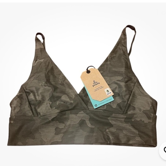 PrAna Layna Brami Sage Camo
Bra Sz M NWT - Picture 1 of 3